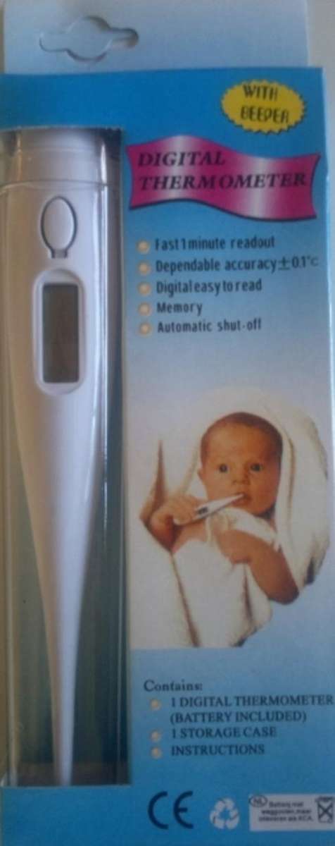Digital Thermometer. A must for every parent!!!