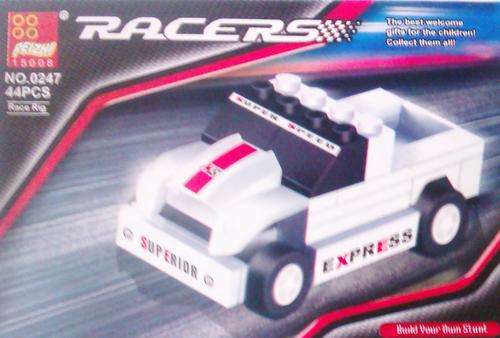 44 Piece lego (100 % compatable) RACERS - POLICE