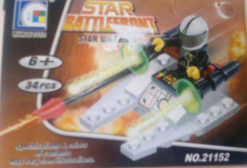 34 piece STAR BATTLEFRONT star warrior.  HIgh Quality, 100% Lego Compatible