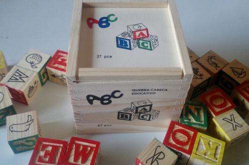 ALL TIME FAVOURITE!!! 27 Piece solid wood block set in wooden box.