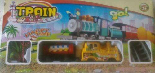 Battery Operated Train and track Set.