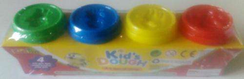 4 Pots of Kiddies Playdow.  A all time Favourite!!