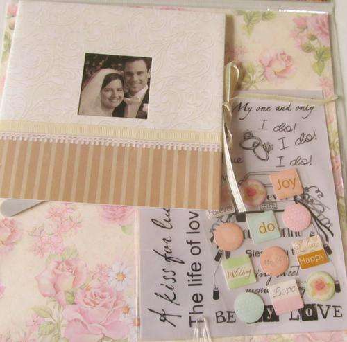 Wedding Scrapbooking Kit.