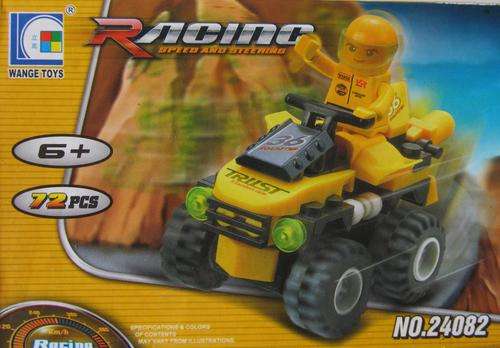 72 Piece Yellow Racer.