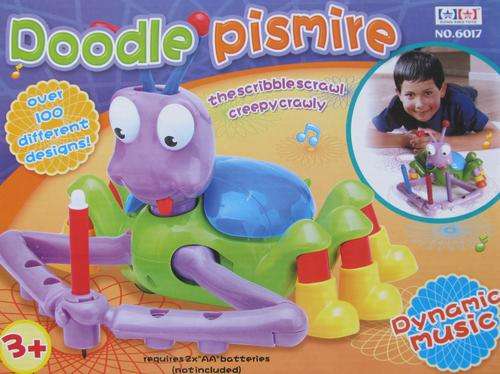 The perfect gift!!! DOODLE PISMIRE,the scribble scrawl creepy crawly!Dynamic sound,over 100 designs