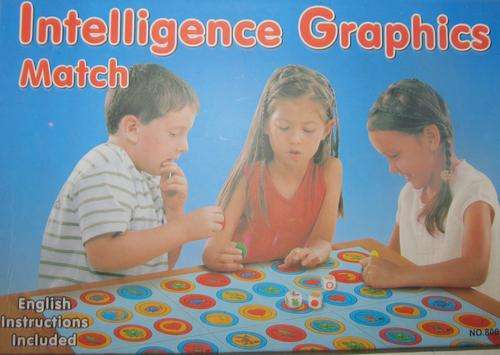 Intelligence Graphics Match. Fun Educational game for young and old.