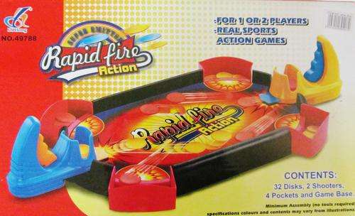Rapid Fire Real Sport Action Game.  1 or 2 Players GREAT GIFT IDEA.