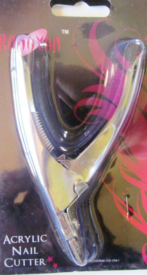 Acrylic Nail Cutter. Available in Pink or silver.