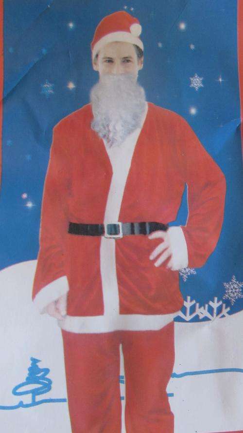Large Adult Father Christmas Suit.  A must have for every Houshold ! ! !