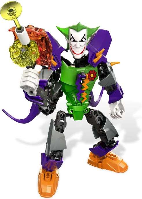 Fantastic Buy !!! Collect them all...INTERCHANGEBLE PIECES...city heros...49 piece.......THE JOKER.