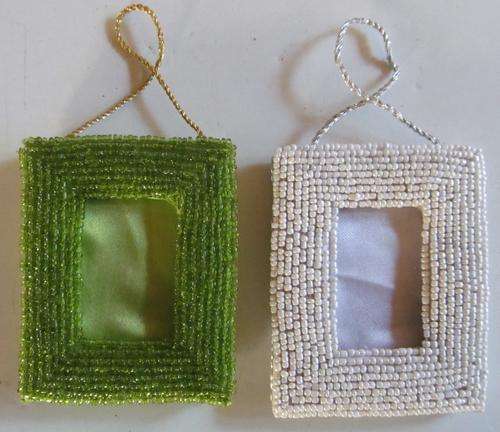 2 Stunning Beaded Photo frames for 1 bid !!!