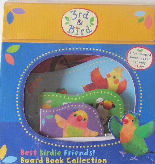 Delightful four book collection !!! Soar through the branches of "3D and bird" BOARD BOOK COLLECTION