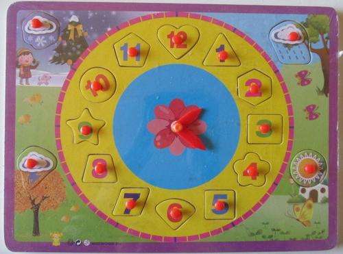 Educational Wooden Puzzle.  Great quality, bright and colourfull !!! Strong and durable