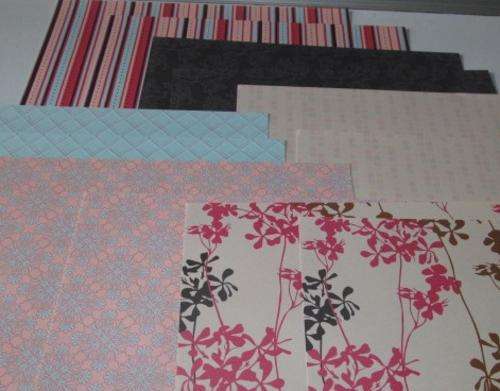 Variety of 12 Hi Quality Scrapbooking pages - SHIPPING R40 and ALL ADDITIONAL ITEMS ARE FREE