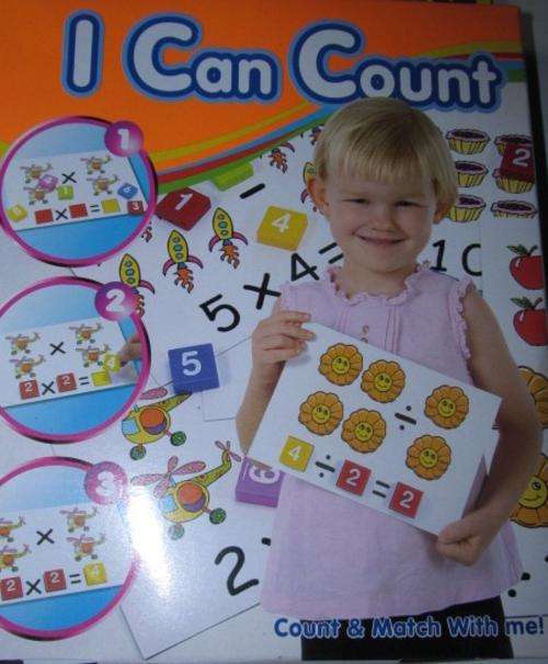 I CAN COUNT - Educational game, help your little one too COUNT with colour.  Great fun !!!