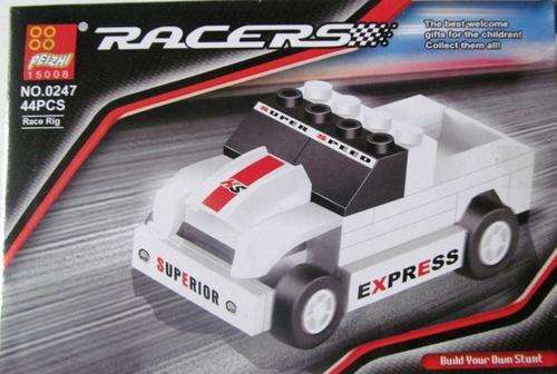 Shipping R40 - ADDITIONAL ITEMS FREE !!!!  100% Lego Compatible - 44 Piece Police