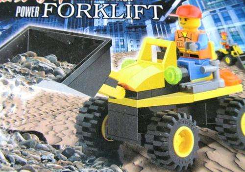 50 Piece Forklift (100% Lego Compatible) - SHIPPING R40 & ALL ADDITIONAL ITEMS ARE FREE