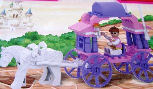 Over 60pce, STUNNING horse and cart lego compatible set-SHIPPING R40 & ALL ADDITIONAL ITEMS ARE FREE