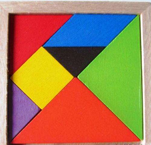 Educational small wooden shapes (puzzle) in tray - SHIPPING R40 & ALL ADDITIONAL ITEMS ARE FREE