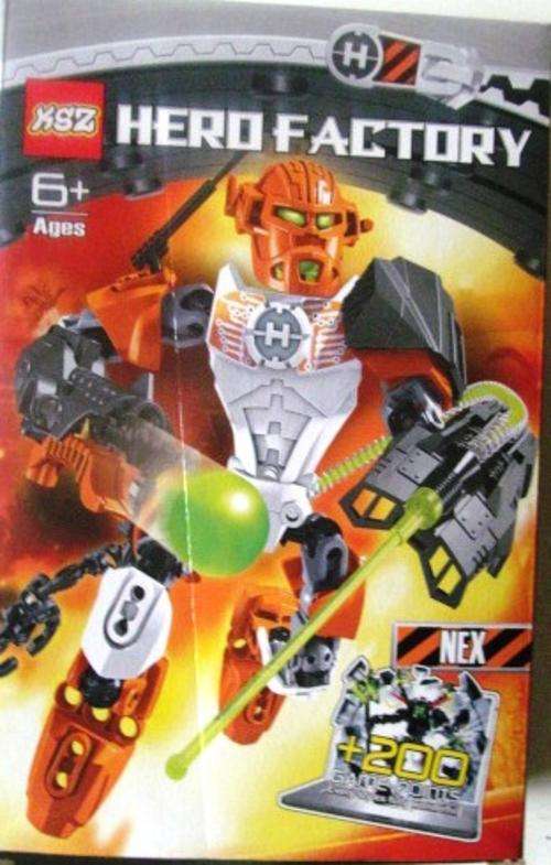 HERO FACTORY - Nex - Shipping R40, additional items are FREE