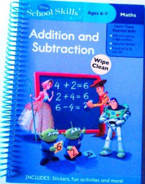Addition & Subtraction by DISNEY-Toy Story,a fun way to learn -Shipping R40, additional items FREE