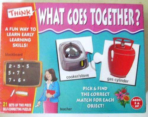 What Goes Together, EDUCATIONAL GAME - Shipping R60, ALL ADDITIONAL ITEMS FREE!!!