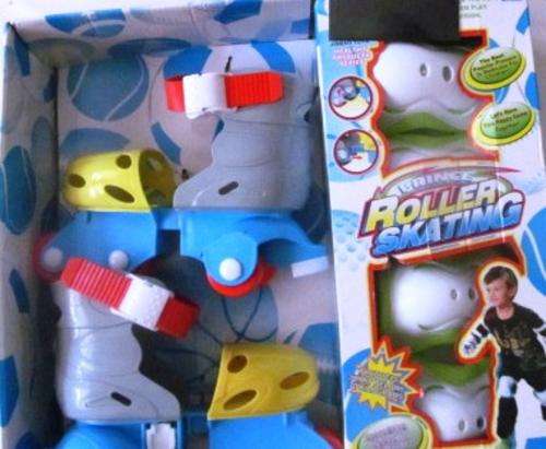 Complete Rollerblade Set with knee and elbow protection pads!!!