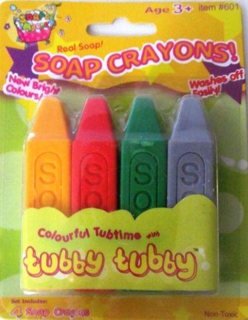 Back by popular demand, TUBBY TUBBY Bath crayons - Affordable Shipping Rates