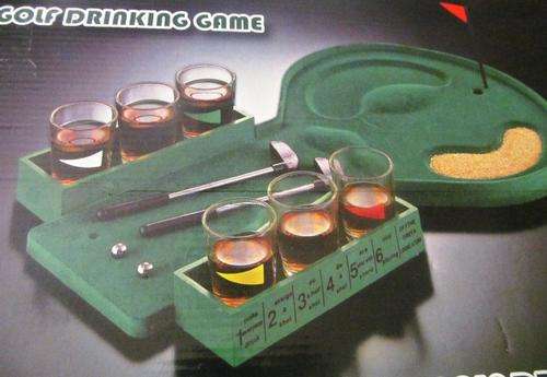 GOLF Drinking game, Great gift idea - Limited Stock !!! Affordable Shipping !!!