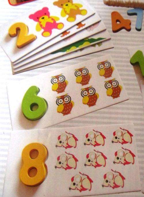 Educational Wooden Counting Game !!!! FIRST on BOB