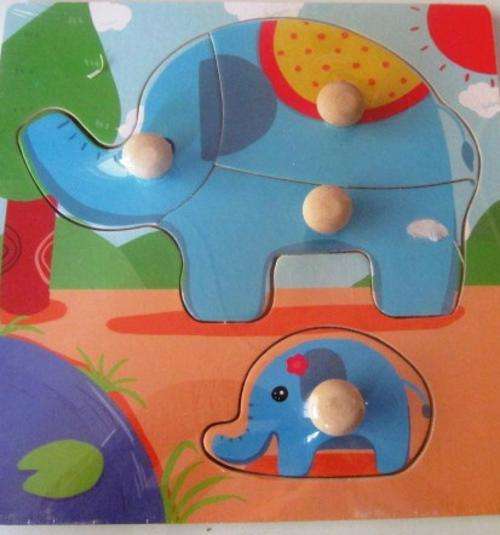 Adorable Baby wooden puzzle