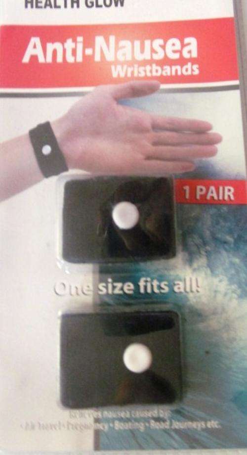 Anti Nausea wristband (set of two) Perfect for morning sickness or motion sickness
