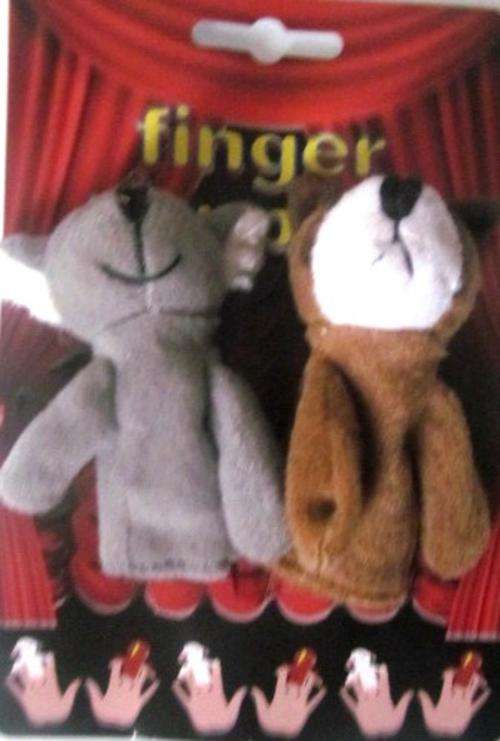 Variety of Cute diffrent Finger puppets...two puppets per bid.