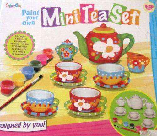 Paint your own Tea set.