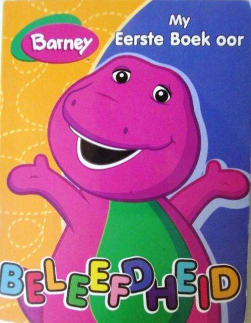 Hardeblad boek - Barney - My Eerste boek oof geleerdheid***Christmas gift Idea ***