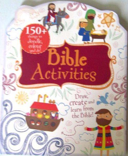 FANTASTIC gift Idea !!! Only one available -  BIBLE ACTIVITIES Draw, create and Learn from the Bible
