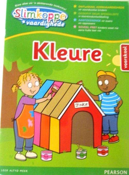 Opvoedkundige boek deur SLIMKOPPE !!! *** Kleure *** Sertifikaat Ingesluit !!!!