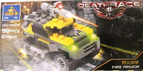 100 % Lego Compatible Building set !!! 98+ PIECE FIRE ARMOR!