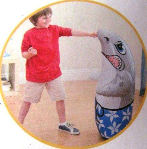 INTEX - LARGE shark Punching Bag - Last one- Low shipping options!!!