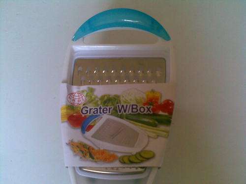 Grater with box, a must have in every kitchen!!!  ***Postage only R25 and R10 per additional item***