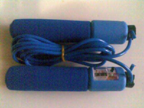 Skipping rope with automatic counter...great for work outs.  Good strong quality. Crazy R1 start!!!!