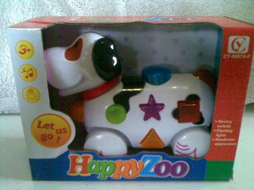 Happy Zoo Puppy.Moving melody, Flashing Lights, Every shape plays a favoutite rhyme!!!