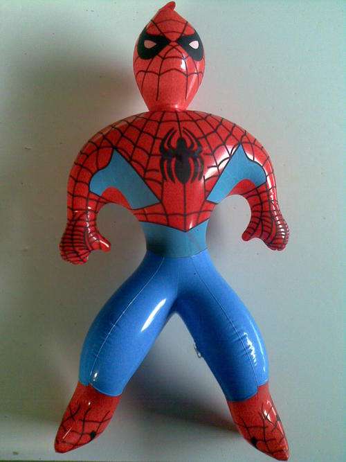 Inflateble Spiderman Postage only R30 and R10 per additional item
