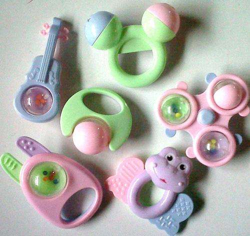 Selection of very nice baby Rattles. Crazy R1 Start