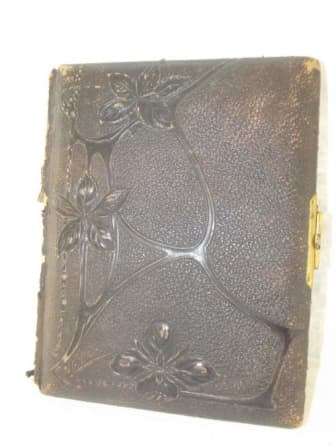 Embossed Early Victorian Photo Album WOW WOW WOW!!