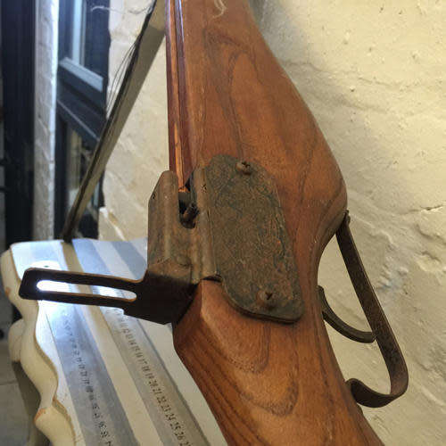 RARE Old Wooden Crossbow