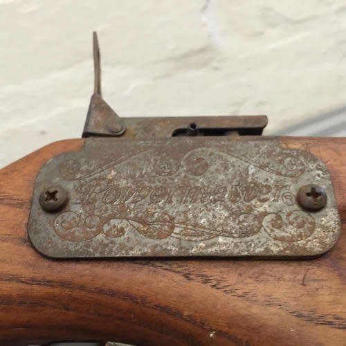 RARE Old Wooden Crossbow