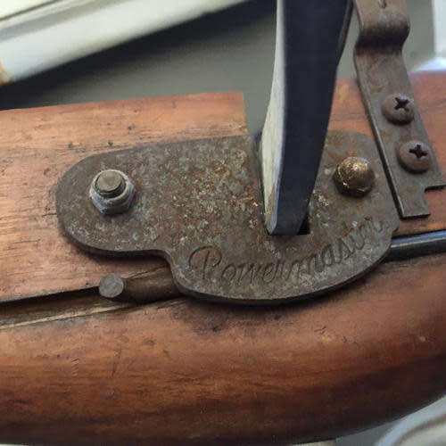 RARE Old Wooden Crossbow