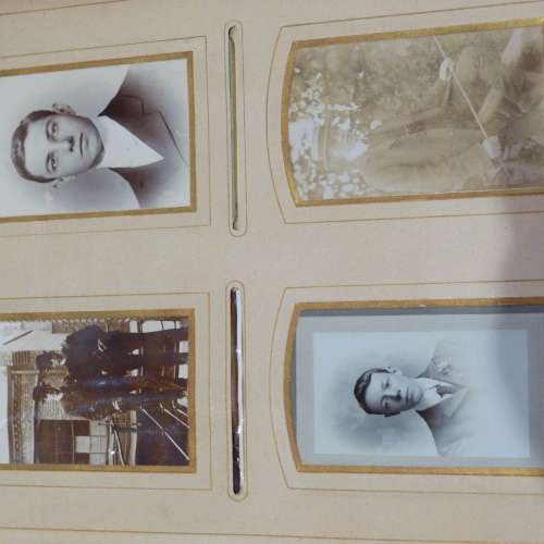 Embossed Early Victorian Photo Album WOW WOW WOW!!