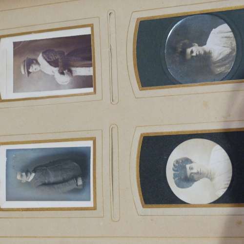 Embossed Early Victorian Photo Album WOW WOW WOW!!